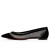 Christian Louboutin Flat Galativi Version Black Veau Velours