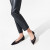 Christian Louboutin Flat Galativi Version Black Veau Velours
