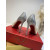 Christian Louboutin Follies Strass Pumps 100mm Glitter Silver