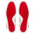 Christian Louboutin Fun Louis Junior Spikes Flat Version Loubi/black Leather