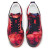Christian Louboutin Fun Louise Junior Sneakers Roses Printed Crepe Satin Multicolor
