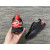 Christian Louboutin Fun Vieira Sneaker Calf Leather Black Red