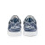 Christian Louboutin Fun Vieira Sneakers Calf Leather With Alligator Embossing Blue