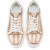 Christian Louboutin Fun Vieira Woman Sneakers Iridescent Calf Leather Suede And Spikes Leche