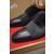 Christian Louboutin Greggo Oxford Calf Leather and Suede Black