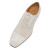 Christian Louboutin Greggo Oxfords Calf Leather Linen Country Albatre