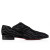 Christian Louboutin Greggy Chic Oxfords Quagga Velvet Black