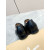 Christian Louboutin Gregossic Flat Oxford Spikes Calfskin Black