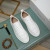 Christian Louboutin Happyrui Spikes Sneakers Calf Leather Sneakers White