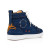 Christian Louboutin High-top Fun Louis Denim Blue Fabric