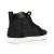 Christian Louboutin High-top Lou Spikes 2 Black/black Mat Gomme