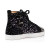 Christian Louboutin High-top Lou Spikes Orlato Black/silver Velvet