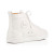 Christian Louboutin High-top Lou Spikes White/white Leather Sneaker