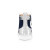 Christian Louboutin High Top Lou Spikes Orlato Version Marine Suede Leather
