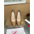 Christian Louboutin Hot Chick 100 Pumps Strass Embellished Leather Gold