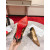 Christian Louboutin Hot Chick Pumps 100mm Patent and Calf Hair Leopard Print Brown