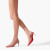 Christian Louboutin Hot Chick Sling 70 Mm Sling Back Pumps Patent Leather Blush