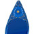 Christian Louboutin Hot Chick Sling Moucharastrass Pumps 70mm Calf Leather Electric Blue