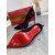 Christian Louboutin Hottie Walkie Pumps 100mm 'Walk a Mile in My Shoe' Veau Velours Black