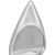 Christian Louboutin Iriza 100 Mm Pumps Laminated Nappa Leather Silver