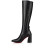 Christian Louboutin Jane Botta 85 mm Calf Leather And Stretch Nappa Leather Black