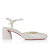 Christian Louboutin Jane Pump 55 Mm Pumps Pearlescent Nappa Leather Biancoronnade