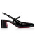 Christian Louboutin Janispikes 55 Mm Mary Janes Patent Leather Black
