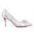 Christian Louboutin Jelly Strass 80mm Pumps Pvc Iridescent Nappa Leather And Strass
