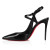 Christian Louboutin Jenlove Pumps 100mm Star Textured Specchio Leather Black