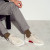 Christian Louboutin Jimmy Sneakers Men Veau Velours Foggy