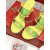 Christian Louboutin Just Loubi PVC Sandals 85mm Fluo Yellow