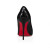 Christian Louboutin Kate 100 Mm Pumps Embossed Patent Calf Leather Birdy Black