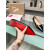Christian Louboutin Kate Ballerina Flats Patent Leather Black