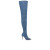 Christian Louboutin Kate Botta Alta Loubijeans 100 Mm Boots Denim Louboutin Embossed