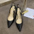 Christian Louboutin Kate Sling Pumps 80mm Patent Leather Black