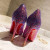 Christian Louboutin Kate Strass Degrade 100mm Pumps Red