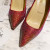 Christian Louboutin Kate Strass Degrade 100mm Pumps Red