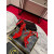 Christian Louboutin Lipgloss Queen Sandals 100mm Patent Leather Red