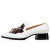 Christian Louboutin Loafers Chinchin Swing Bianco/black Calf