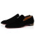 Christian Louboutin Loafers Marquees Black/gold 1n Velvet