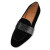 Christian Louboutin Loafers Nit Night Strass Black Shoe