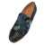 Christian Louboutin Loafers Spooky Multi/dk Gun Calf
