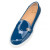 Christian Louboutin Lock Woody Flat Ludwig/bianco Patent
