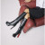 Christian Louboutin Loo Botta Alta 130 Mm Boots Calf Leather Black