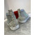 Christian Louboutin Lou Pik Pik 2 Orlato Sneakers Strass Embellished Silver