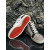 Christian Louboutin Lou Pik Pik High-top Sneakers Calfskin and Glitter Fabric Black White