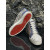 Christian Louboutin Lou Pik Pik High-top Sneakers Denim and Strass Blue White