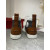 Christian Louboutin Lou Spike High Top Sneakers Calf Leather Multicolor