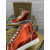 Christian Louboutin Lou Spikes 2 High Top Sneakers Patent Leather Loubi