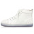 Christian Louboutin Lou Spikes 2 Sneaker High-Top Embossed Calfskin White